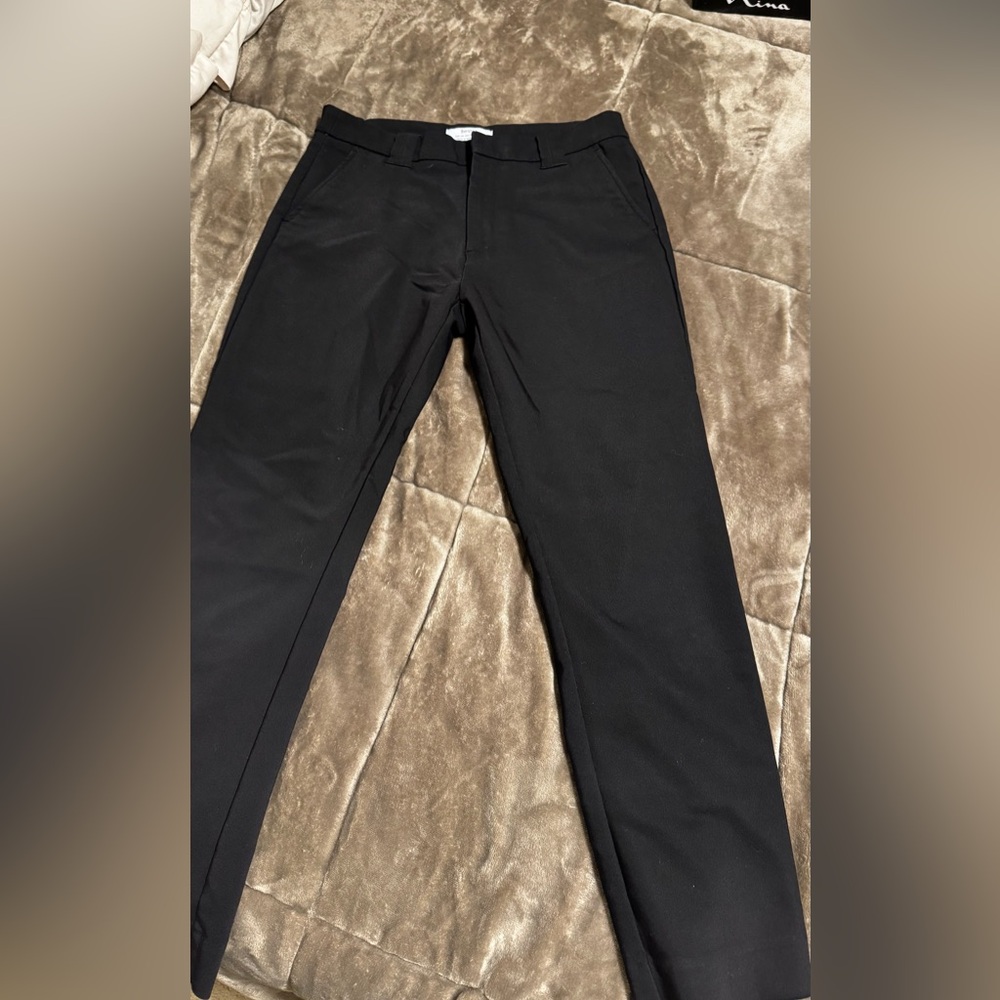 Bershka Sleek Black Dress Pants